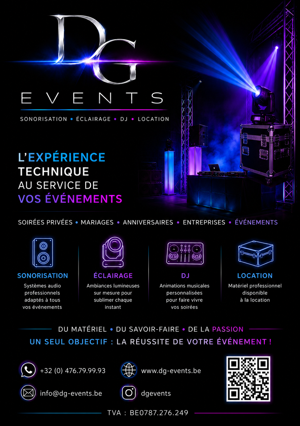 Visuel promotionnel DG Events